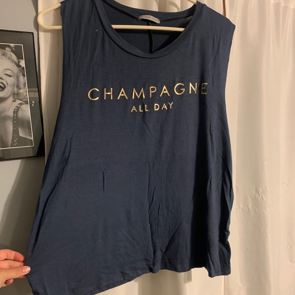 NWT Champagne All Day Tank